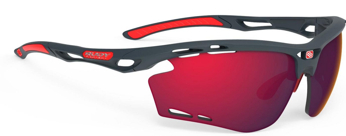 Rudy Project Sonnenbrille Rudy Project Propulse Charcoal RP Octics Multilaser Red Sportbrille von Rudy Project