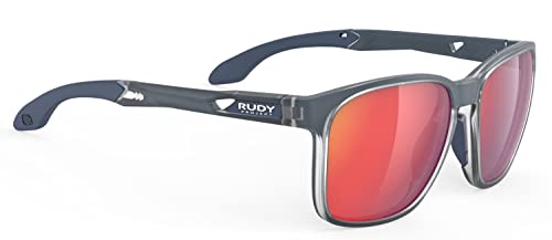 Rudy Project Unisex LIGHTFLOW A Ice Blue Metal Matte Multilaser Red Sonnenbrille, 57 von Rudy Project