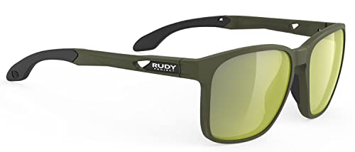 Rudy Project Unisex LIGHTFLOW A Olive Matte Laser Green Sonnenbrille, 57 von Rudy Project