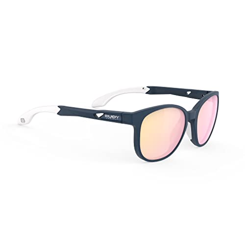 Rudy Project Unisex LIGHTFLOW B Blue Navy Multilaser Rose Sonnenbrille, 54 von Rudy Project