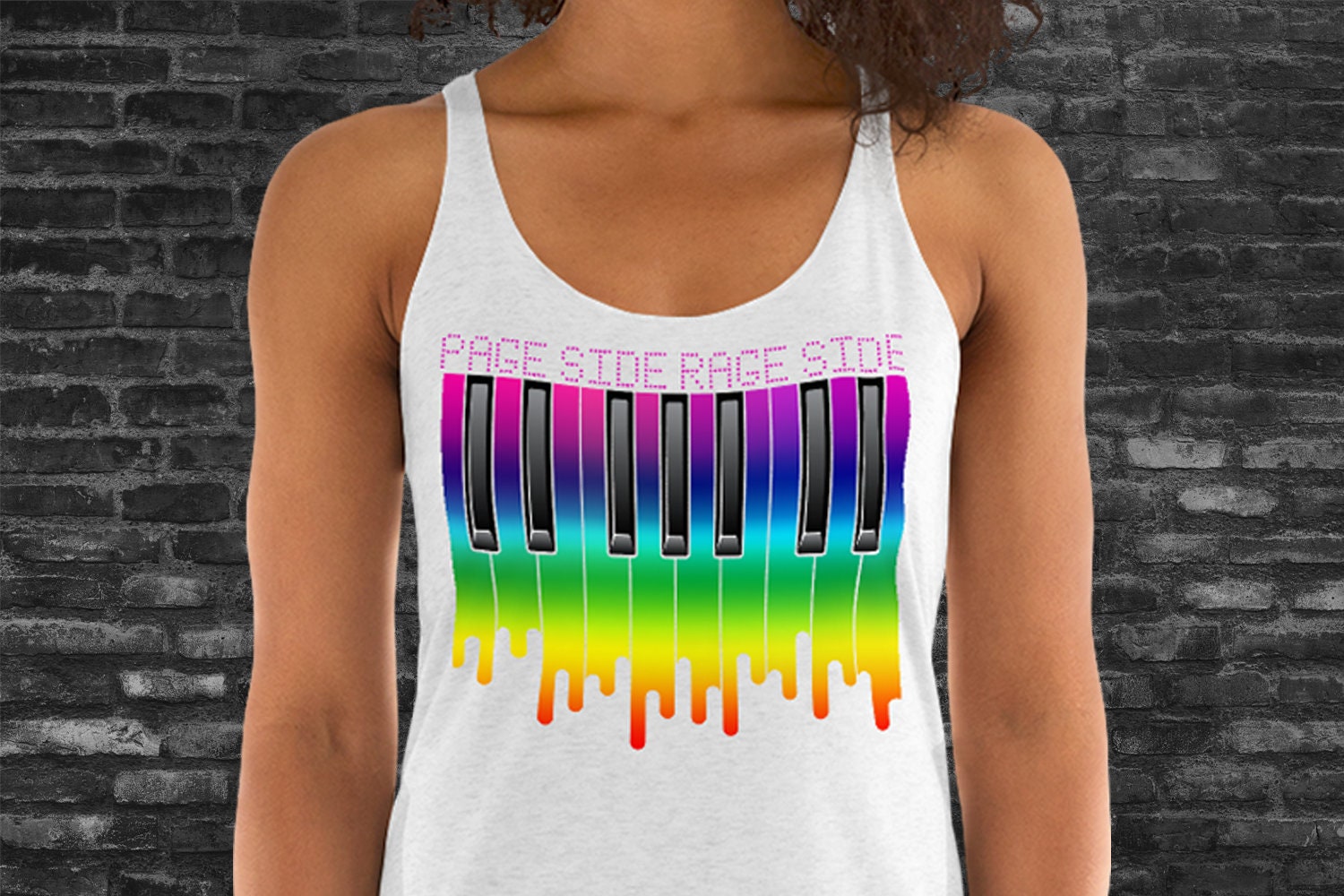 Phish Tank Top Seite Rage Psychedelic Klavier von RudyLudy