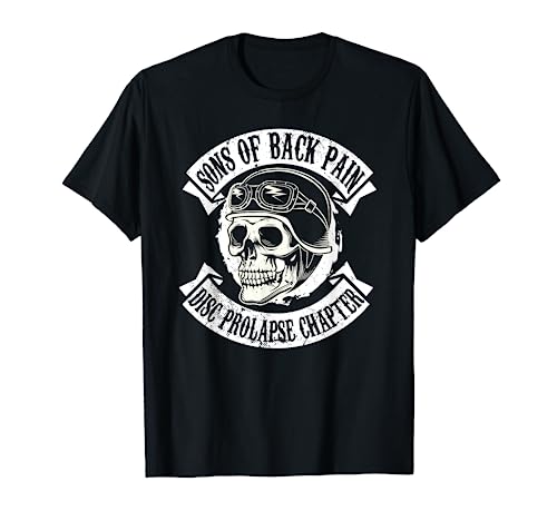 Sons of Back Pain Disc Prolapse Chapter Motorrad Herren T-Shirt Sons of Back Pain Disc Prolapse Chapter Motorrad Herren T-Shirt von Rückenschmerzen & Bandscheiben-Vorfall Motocross