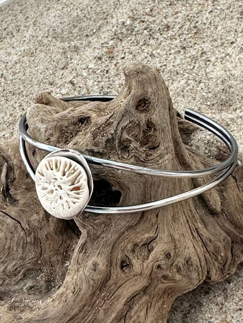 Fossilien Armreif von RuegenDesign
