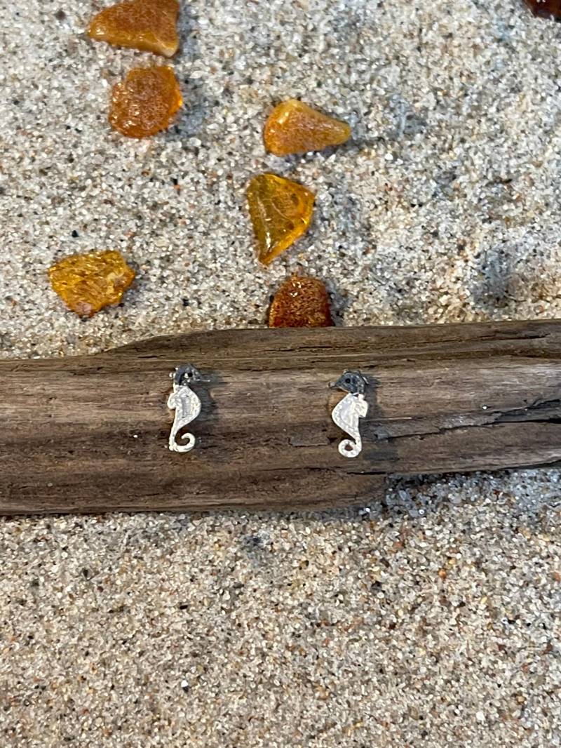 Ohrstecker Seepferdchen von RuegenDesign