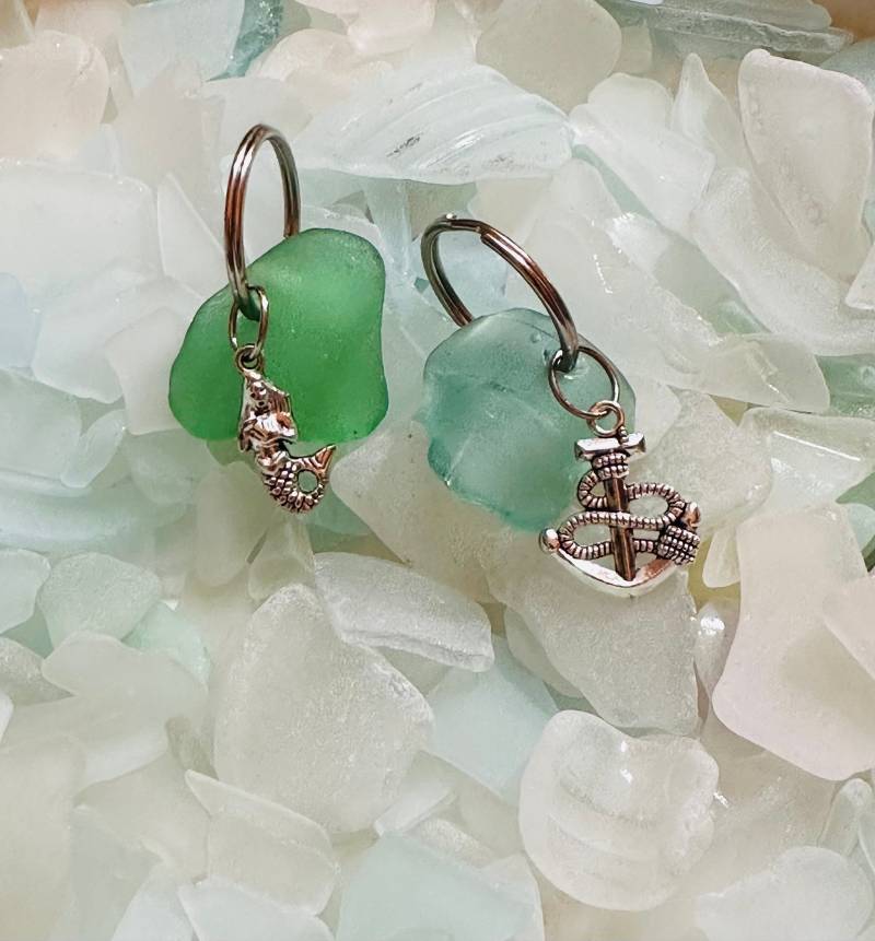 Seeglas Anhänger Set 7 von RuegenDesign