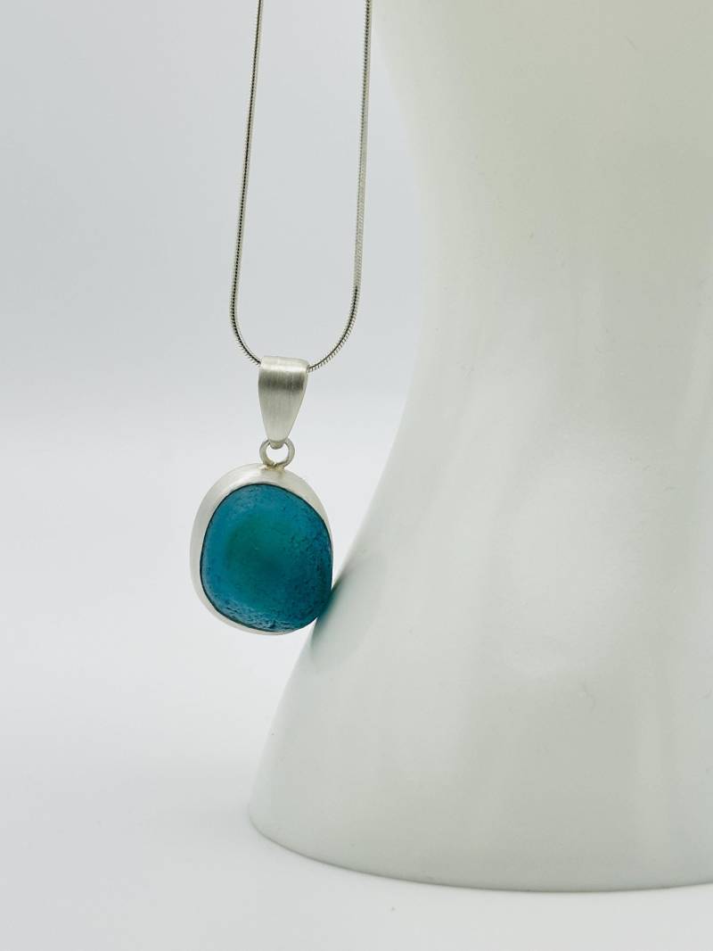 Seeglas Kette Seaham Multi von RuegenDesign