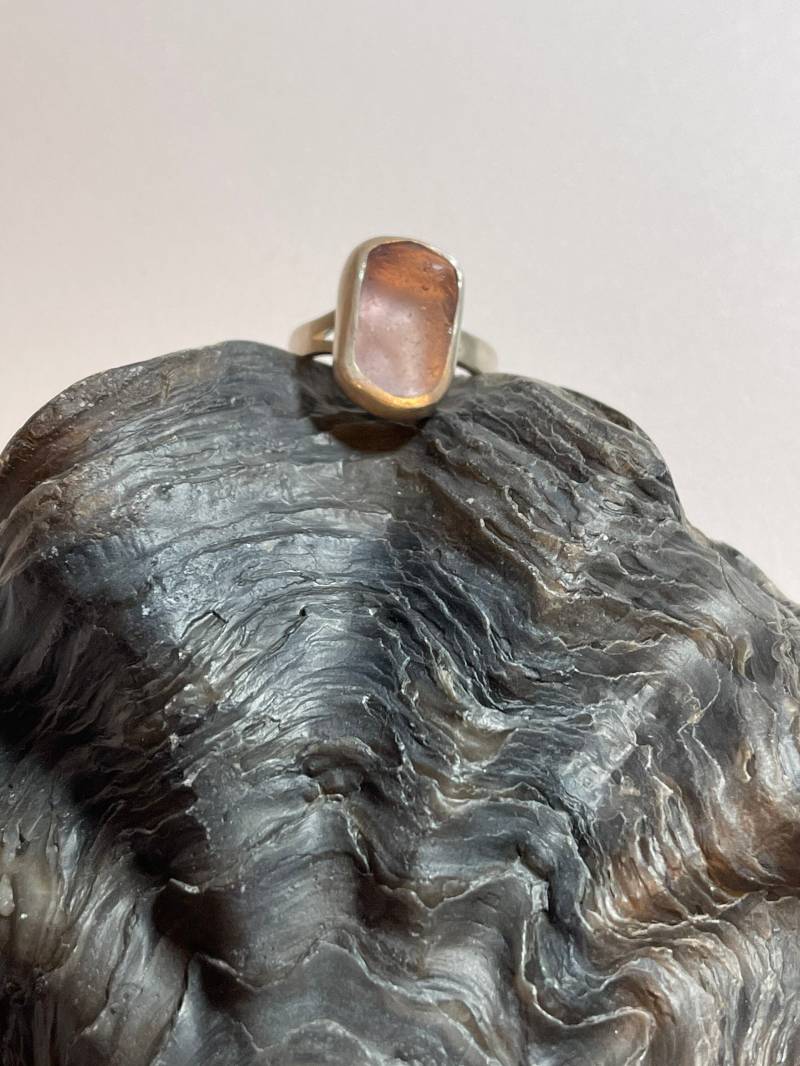 Seeglas - Ring Flieder von RuegenDesign