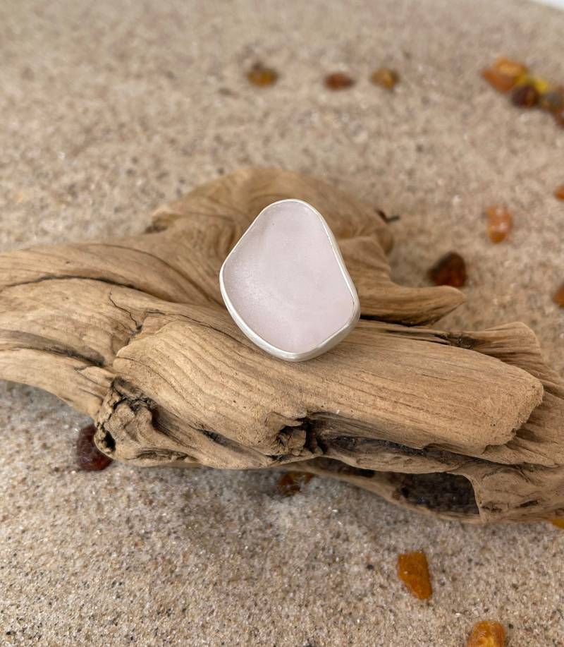 Seeglas Ring Rosé von RuegenDesign