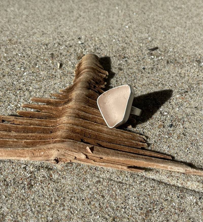 Seeglas Ring von RuegenDesign