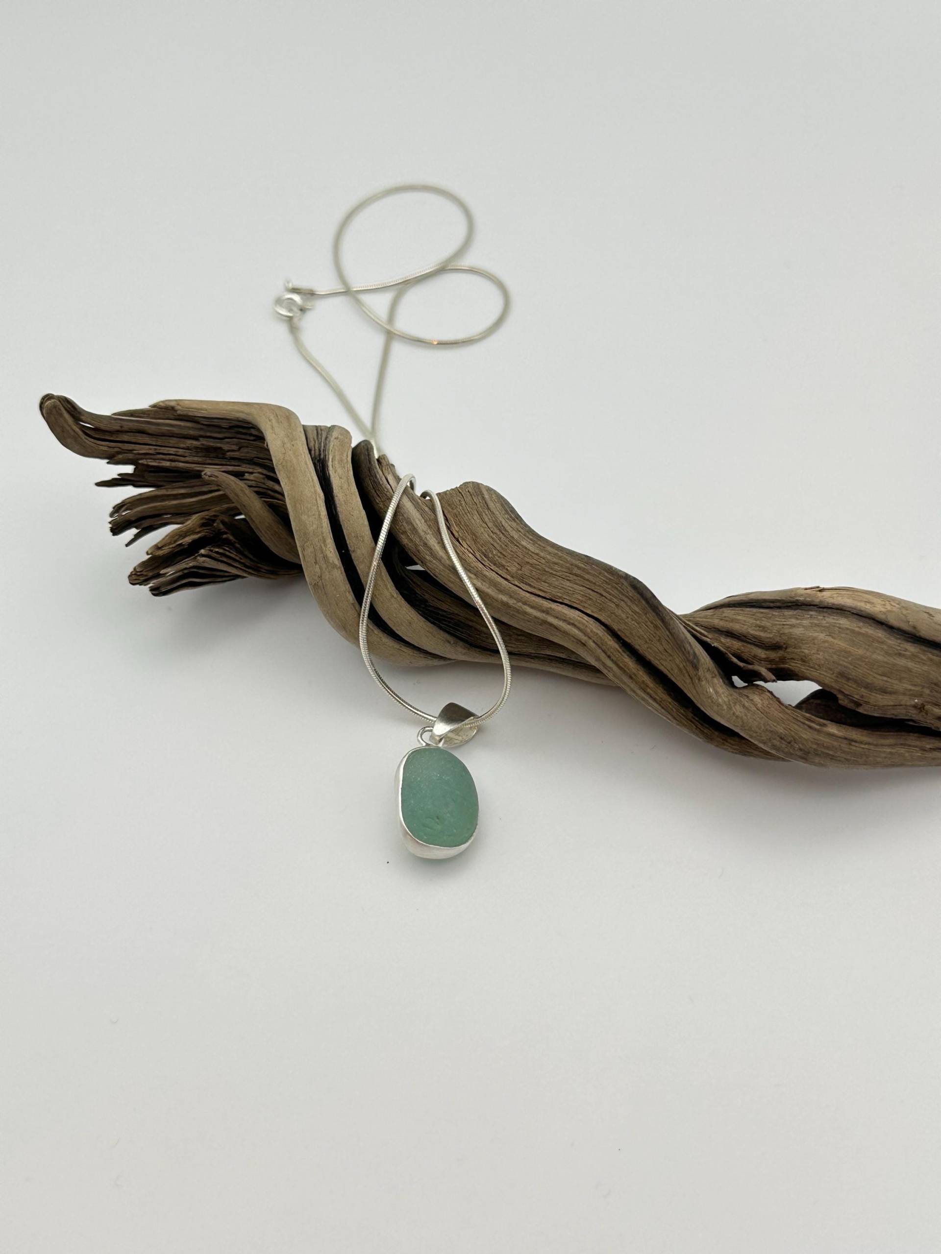 Seeglas Seafoam Blue Seeglas Seafoam Blue von RuegenDesign