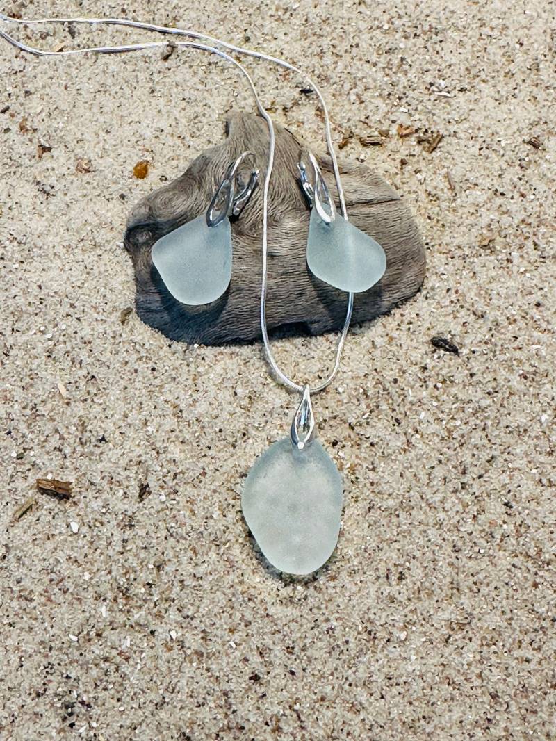 Seeglas Set Weiß 1 von RuegenDesign