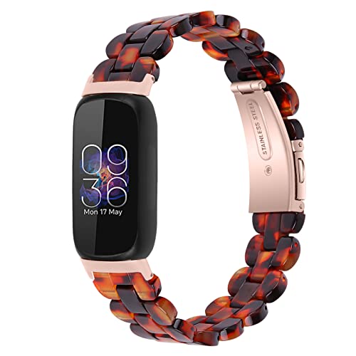 RuenTech Kompatibel für Fitbit Inspire 3 Armband, Ersatz verstellbaren Harz Bands für Fitbit Inspire 3 Fitness Tracker für Frauen und Männer-Armband (Farbe 3) von RuenTech