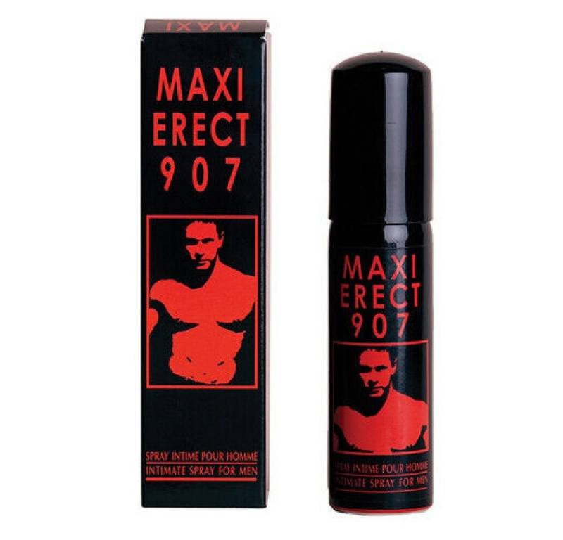 Ruf Verzögerungsmittel Maxi Erect 907 Verzögerung Ejakulation Penis Spray Verzögerer Ausdauer, Packung, 1-tlg., 100% natürlichen Inhaltsstoffen von Ruf