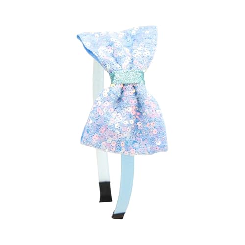 1 Stück Niedliche Pailletten Haar Bögen Stirnbänder für Mädchen 4 Zoll Glitzer Bögen Haar bänder Kinder Haar reifen Kinder Haarschmuck von Rufevee