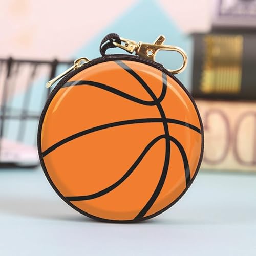 Modische Reißverschluss-Geldbörse mit Spaß Cartoon Ball Design für Kinder; Kleine Geschenk Option für Jungen und Mädchen mit Mini-Geldbörse und Aufbewahrung sbox von Rufevee