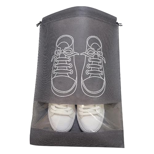 Set von 2 Reise freundlichen Wasserdichten Kleidungs-und Schuh Taschen, hergestellt aus Nicht gewebtem Material, großer Garderoben-Organizer von Rufevee