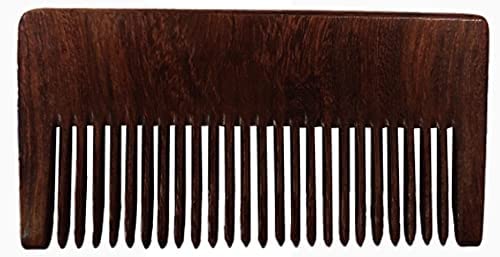 Rosewood Bartkamm für Herren, zum Stylen und Entwirren der Tasche, 10 cm von Rufiys