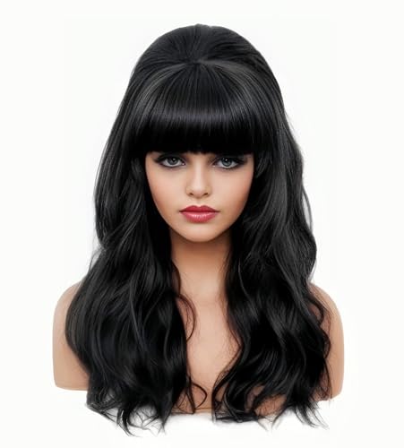 Rugelyss Damenperücke, lang, gewellt, lang, gewellt, groß, voluminös, 80er-Jahre-Kostüm, Halloween-Party Rugelyss Damenperücke, lang, gewellt, lang, gewellt, groß, voluminös, 80er-Jahre-Kostüm, Halloween-Party von Rugelyss