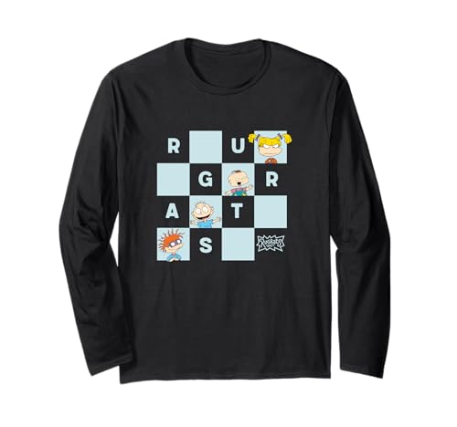 Rugrats Baby Blue Checkered Group Shot Langarmshirt von Rugrats