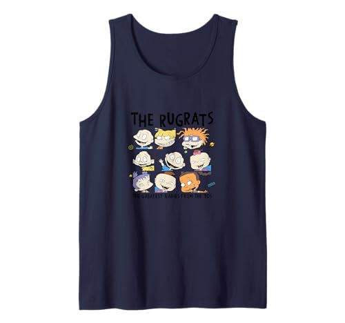 Rugrats Baby Faces Group Collage 90s Nostalgia Tank Top von Rugrats