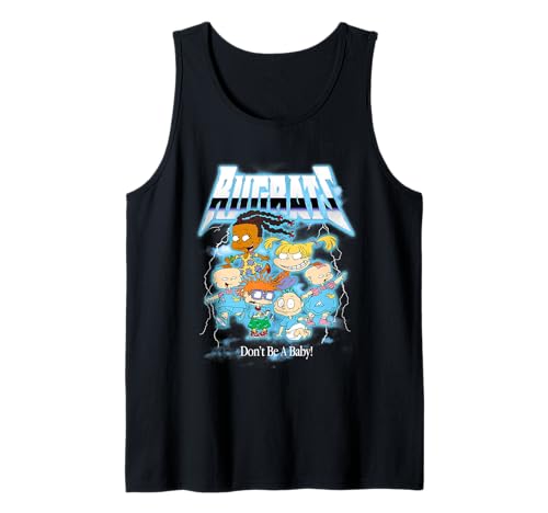 Rugrats Don't Be a Baby Neon Lightning Tank Top von Rugrats