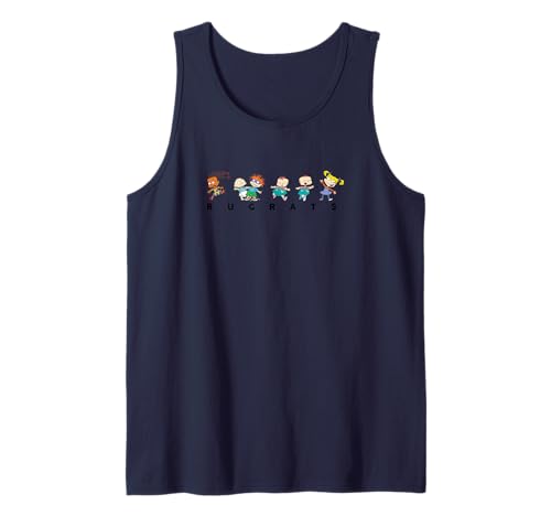 Rugrats Iconic Babies Running Retro Character Art Tank Top von Rugrats
