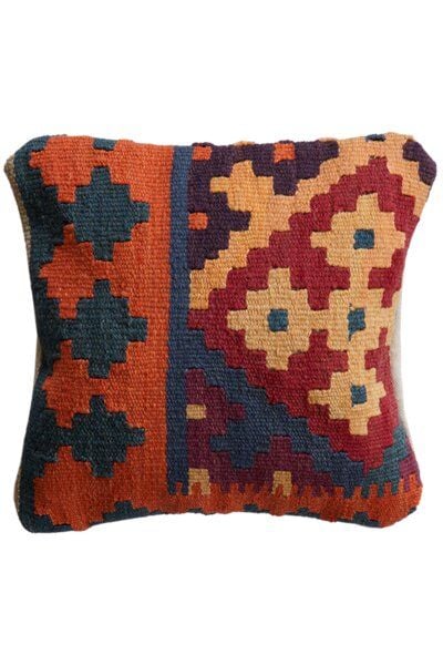 Rugtales Kelim Kissen 40x40cm von Rugtales