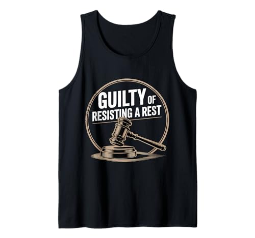 Guilty of Resisting A Rest Kleinkind Erziehung Mama Vater |- Tank Top Guilty of Resisting A Rest Kleinkind Erziehung Mama Vater |- Tank Top von Ruheloser Elternteil und Kleinkind Humor
