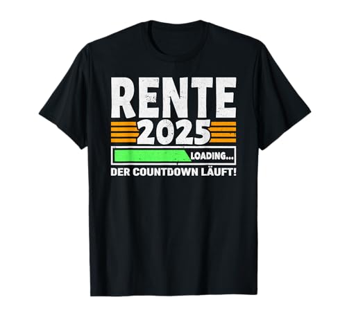 Ruhestand 2025 Renteneintritt Geschenk Männer - Rente 2025 Ich habe fertig - Unisex T-Shirt Schwarz Klein EU 37 cm Rundhals Kurzarm Klassisch von Ruhestand 2025 Renteneintritt Geschenk Männer