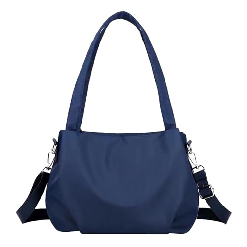 Handtasche Damen – Lässige -Umhängetasche Mit Mehreren Taschen, Verstellbare, Leichte Hüfttasche Mit Großem Fassungsvermögen Zum Einkaufen, Wandern, Fitness, Radfahren – Blau von Ruhnjyg