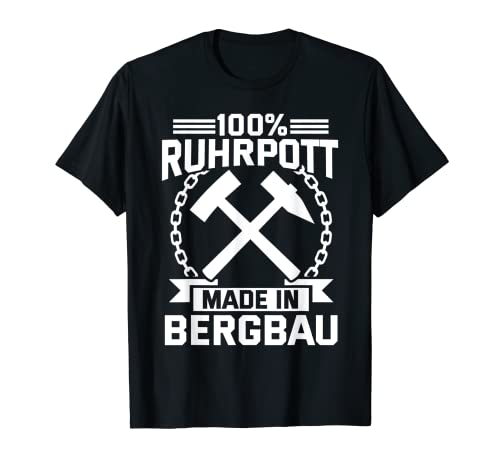 Ruhrpott Ruhrgebiet Zeche Bergbau Herren Damen Geschenk Pott T-Shirt von Ruhrgebiet Tshirt Zeche Ruhrpott Herren Bergbau