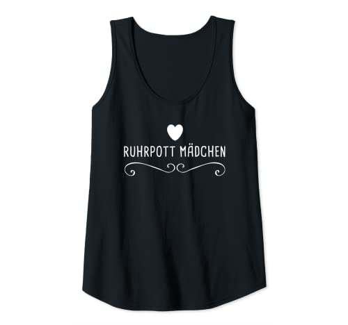 Damen Ruhrpott Mädchen Revier Mädchen Ruhrgebietsmädchen Tank Top von Ruhrgebiet