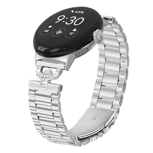 RuiRdot WatchBand Kompatibel mit Goo gle Pixel 2, verstellbares Ersatzarmband Edelstahl Uhrenarmband für Goo gle Pixel 1 2022 / Goo gle Pixel 1 2023 (R01) von RuiRdot