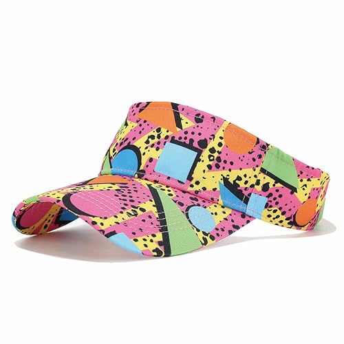 Ruijng Damen Visor Cap – Faltbarer Sonnenschutz Sommerhut mit Pferdeschwanzöffnung, Einstellbar für Outdoor, Strand & Golf von Ruijng