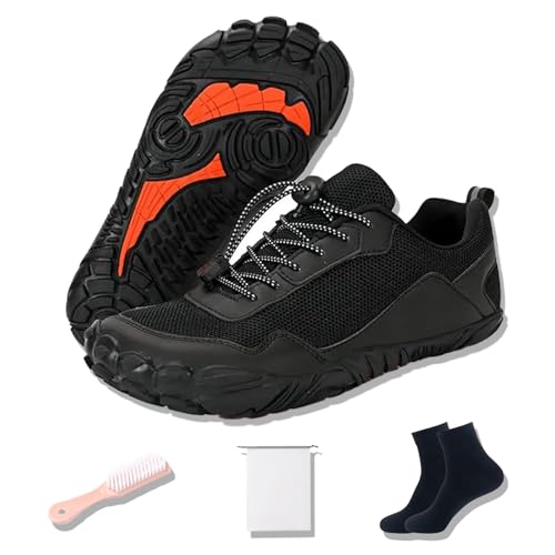 Baumme OrthopäDische wasserdichte BarfußSchuhe, Leicht und rutschfest, geeignet für Outdoor-Reisen und Bergsteigen (C, Erwachsene, Herren, 45, Numerisch, EU Schuhgrößensystem, M) von Ruileyou