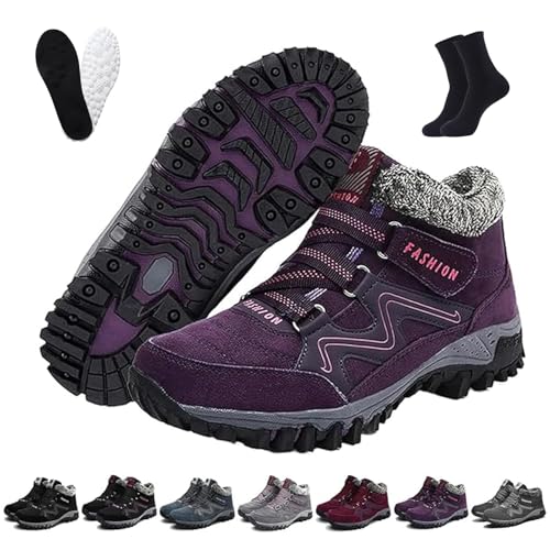 Ofreischuhe Solvema Orthopädische Winterschuhe, Orthofree Winter Shoes, Warm GefüTterte Snow Boots FüR sDamen Und Herren (E, Erwachsene, 35, Numerisch, EU Schuhgrößensystem, M) von Ruileyou