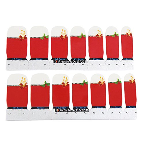 Ruilogod 1 Set Nagel Schönheit Maniküre Patch Aufkleber DIY Nägel Kunst Tipps Klebstoff Dekor Aufkleber von Ruilogod