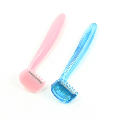 Ruilogod 2 stücke Rosa Klare blaue Kunststoff Griff Körper Achselhöhle Haar Rasierer Entferner Set Ruilogod 2 stücke Rosa Klare blaue Kunststoff Griff Körper Achselhöhle Haar Rasierer Entferner Set von Ruilogod