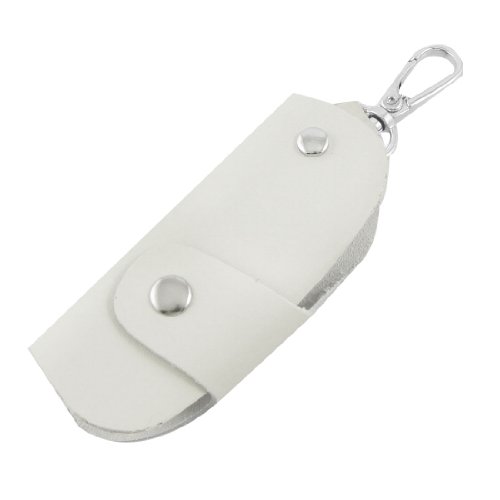 Ruilogod 3.9" Lange Folding -Leder-Einzel Keyring Schlüsselanhänger Tasche von Ruilogod