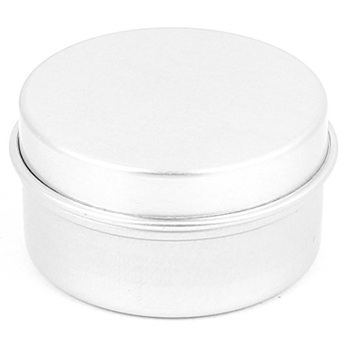 Ruilogod Aluminium Cosmetic Leere Jar Lip Gloss Balm-Kasten-Halter 20g Silber Ton Ruilogod Aluminium Cosmetic Leere Jar Lip Gloss Balm-Kasten-Halter 20g Silber Ton von Ruilogod