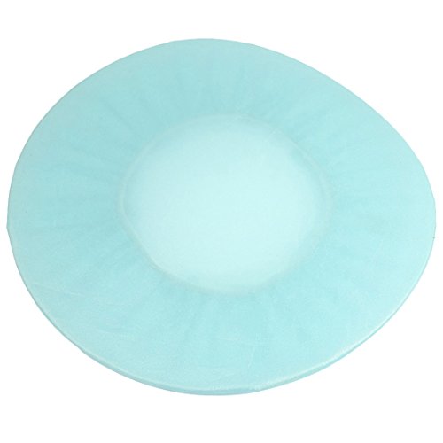 Ruilogod Baby Blue Elastic Band Spa Duschkappe Bath Hut für Damen 2 Stück von Ruilogod