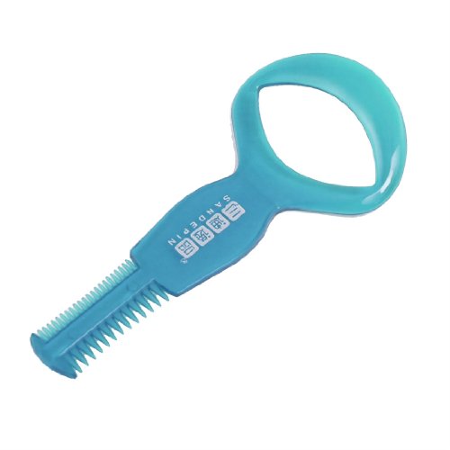 Ruilogod Blau Kunststoff Mascara Applikatorführungsstangenaufbau Wimper-Kamm-Werkzeug Make-up von Ruilogod
