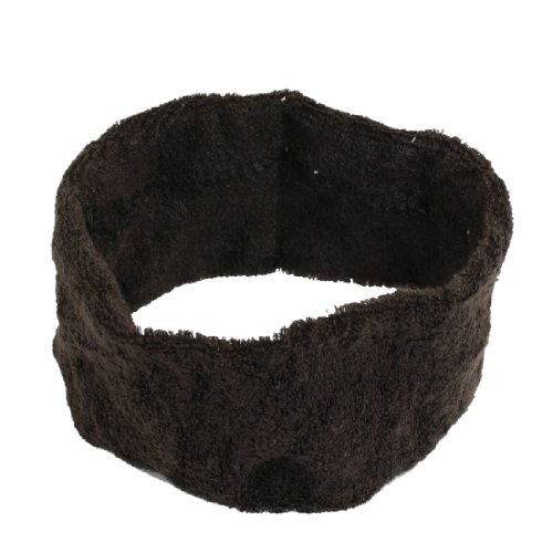 Ruilogod Coffee Badezimmer Spa-elastisches Stirnband-Haar-Band 2 Stück für die Dame von Ruilogod