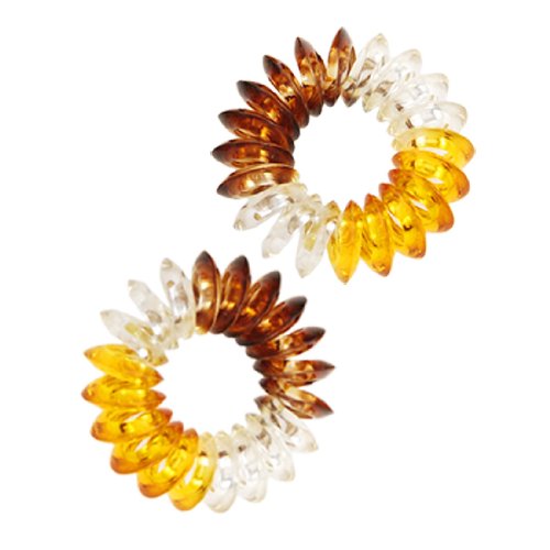 Ruilogod Dreifarbige dehnbare Kunststoff-Haarband 3-Stck für Frau von Ruilogod