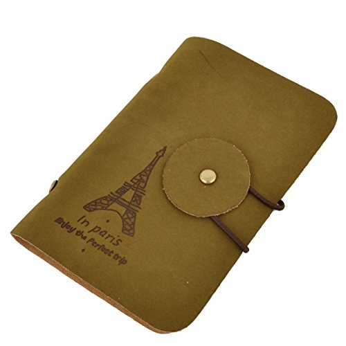 Ruilogod Eiffelturm-Gedruckter Kunst-Leder-Bank-ID-Karteninhaber-Organizer von Ruilogod