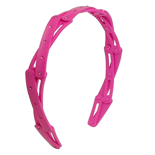 Ruilogod Faltbare Fuchsia Kunststoffrahmen Haar-Band-Band-Stirnband für Frau Ruilogod Faltbare Fuchsia Kunststoffrahmen Haar-Band-Band-Stirnband für Frau von Ruilogod