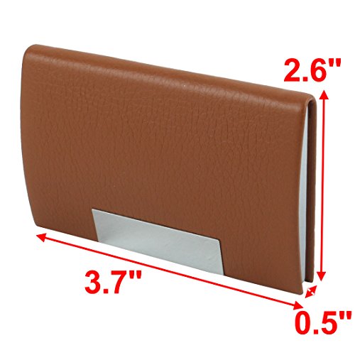 Ruilogod Faux Leder Outdoor Travel Magnetic Shut Geschäftsname Karten Fall Halter 3 Packung von Ruilogod