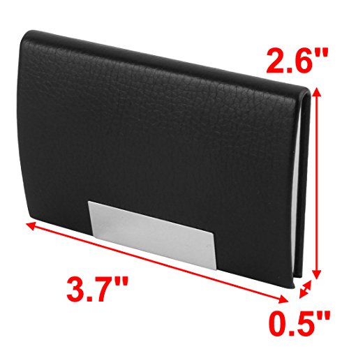 Ruilogod Faux Leder Outdoor Traveling Shop Geschäftsname Karten Aufbewahrungskofferabdeckung Halter 3 Packung von Ruilogod