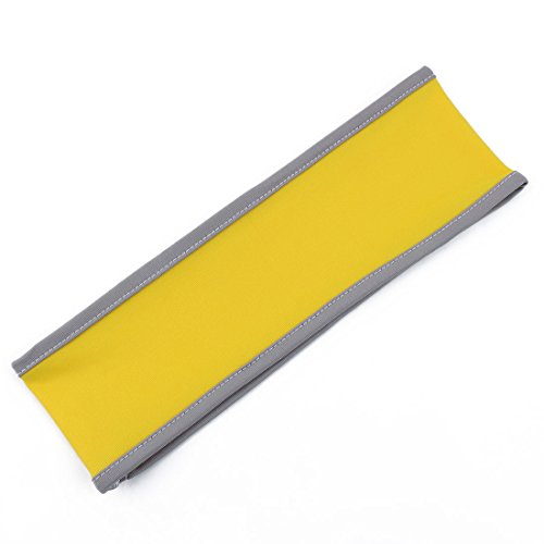 Ruilogod Frauen Polyester Gesicht Schönheit Übung Ausarbeiten Gurtkopf Dekor Yoga Frisur Sport Stirnband Gelb von Ruilogod