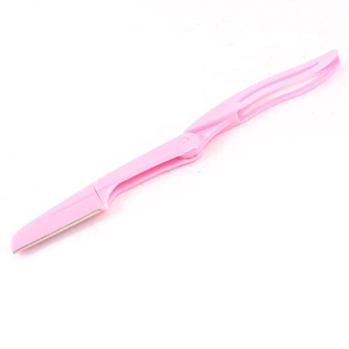 Ruilogod Frauen Rosa Nonlip Griff Kosmetische Werkzeug Augenbraue Rasiermesser Shaper Trimmer von Ruilogod